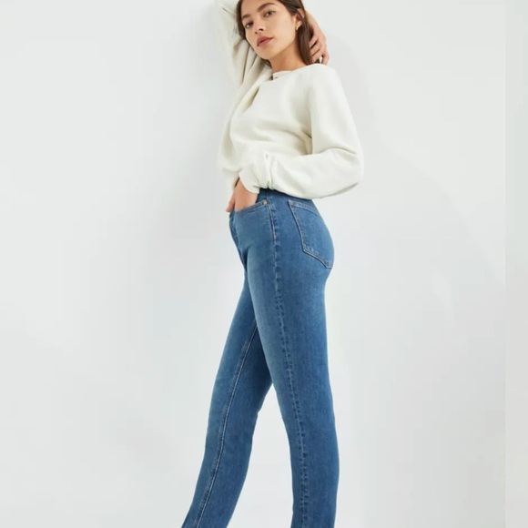 Aritzia Denim Forum Yoko High Rise Slim 27w28l - Picture 7 of 7